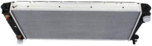 Radiator Garage-Pro Compatível com 1997-1998 Ford F-150, FITS 1997-1998 Ford F-250 Factory Acabamento de alumínio Core