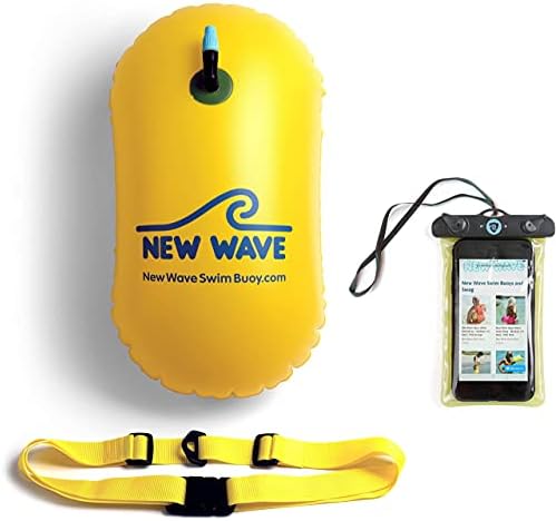 New Wave Swim Bubble Yellow e Telepho Pouch Pacote