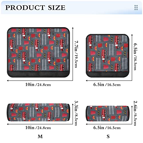 Tampas de alça de assento de carro de equipamento de bombeiro para crianças de garotos 2 PCs tiras de assento de carro Casas