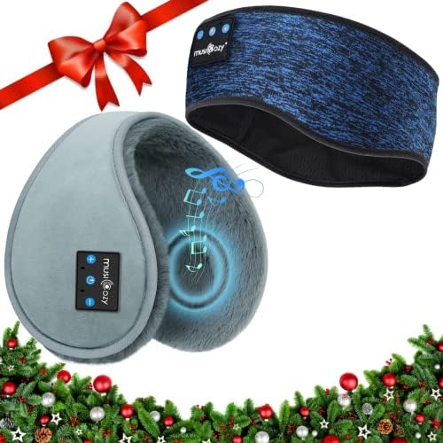 Aquecedores de orelhas musicais Sleep fones de ouvido Bluetooth Sports Head Head Band for Winter Side Spelepers Running Travel Yoga