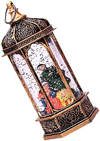 PretyZoom Christmas Decorativo lanternas LEDs Candle Lantern Candle Lamp Vintage Lanternas penduradas para o Natal de Natal