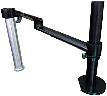 Yasez Microscópio ajustável suporte de suporte de metal de 25 mm de pilar binocular trinocular Microscopio suporte de tabela