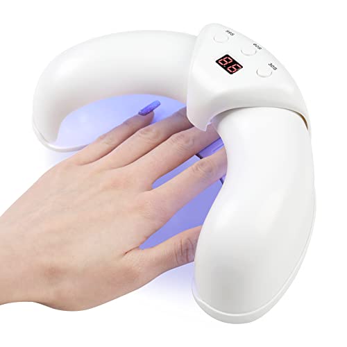 Chenyiyi UV Luz para unhas, lâmpada de unhas LED UV, lâmpada UV para pregos de gel 48 W Secador profissional de unhas NOVA
