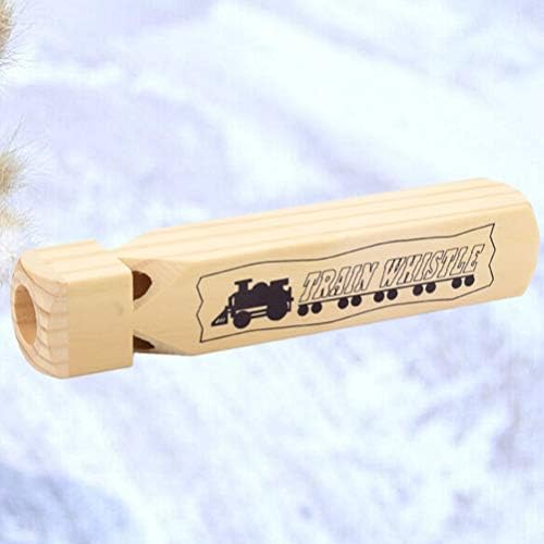 Toyvian Toddler Toys Toys Wooden Toys Musical Wood Train Whistle Wood Musical Musical Musical for Educational Favors Educational