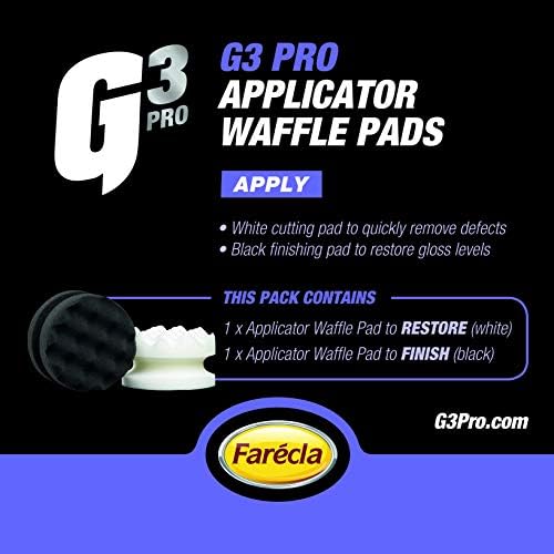 G3 Pro 7167 G3 Aplicador Profissional Waffle Pads, conjunto de 2