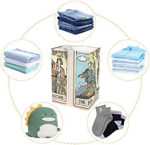 CARTO DE TARO DE INOMER 300D Oxford PVC Roupas à prova d'água cesto de lavanderia grande para cobertores Toys de roupas no quarto