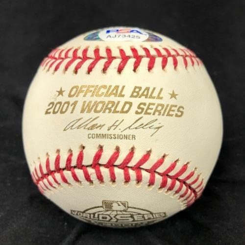 Roger Clemens assinou 2001 WS Baseball PSA/DNA New York Yankees - Bolalls autografados
