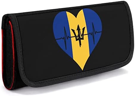 Love Barbados Heartbeat Carting Case para Switch Console Storage Bag Solder Acessórios de jogo com slot de cartão