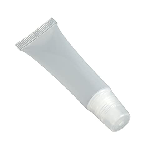 Tubo de brilho labial, contêiner portátil de brilho labial de PVC para viagem em casa