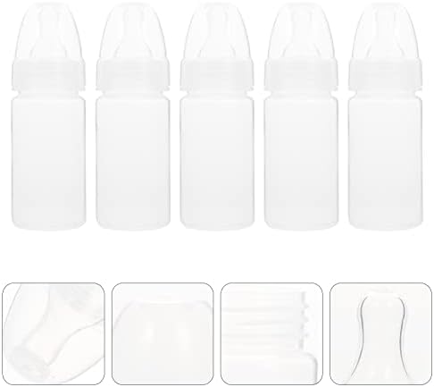 Doitool 10 PCs Recém -nascidos Disponíveis Brancês de Milk Babies Supple Bottles de Leite Ferramenta de Cuidados de Heath