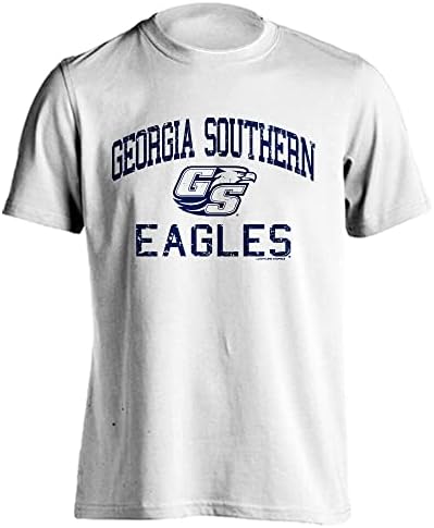 Georgia Southern Eagles Retro angustiado Camiseta de manga curta