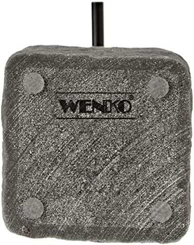 Wenko villata cinza líquido dispensador de sabão 0,3 L, polyresina, 7 x 15 x 7 cm
