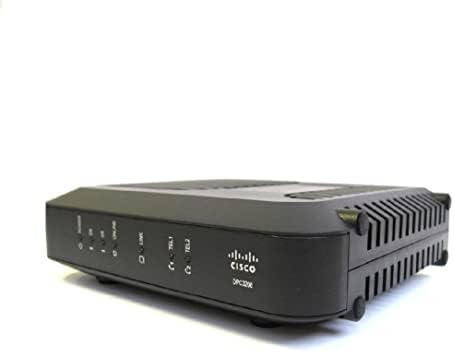 Cisco DPC3208 8X4 DOCSIS 3.0 Gigabit Internet Cable Modem 340Mbps com espectro de voz digital incorporada MediaCom