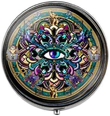 Dragon Eye - Art Photo Pill Box - Charm Pill Box - Caixa de doces de vidro