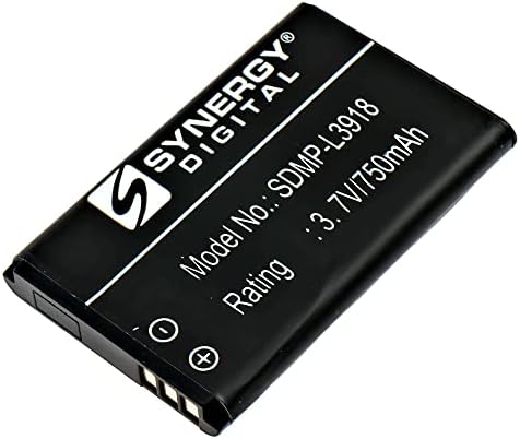 Bateria de scanner de código de barras digital Synergy, compatível com o scanner de código de barras Lamtam E16, ultra alta capacidade,
