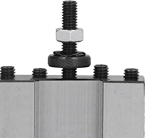 Chato, suporte para ferramentas Post 4pcs Mini -cunha Material de aço 250-002 Pistão voltado para CNC para torno de metal