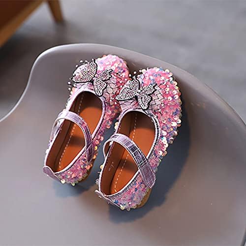 Sapatos de garotinha de criança Mary Jane Jane Wedding Bridesids Slip-On Ballet? Lats Shoes Shoes for Kids