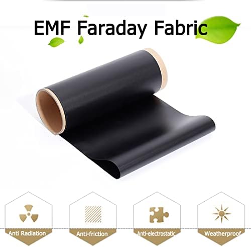 FARADAY Tecido anti -radiação Fabric Faraday Condutor Bloqueio de tecido EMI RF EMI EMF
