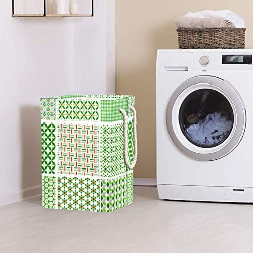 Indicultor Jiugongge Padrão 300D Oxford PVC Roupas à prova d'água cesto de lavanderia grande para cobertores Toys de roupas no quarto