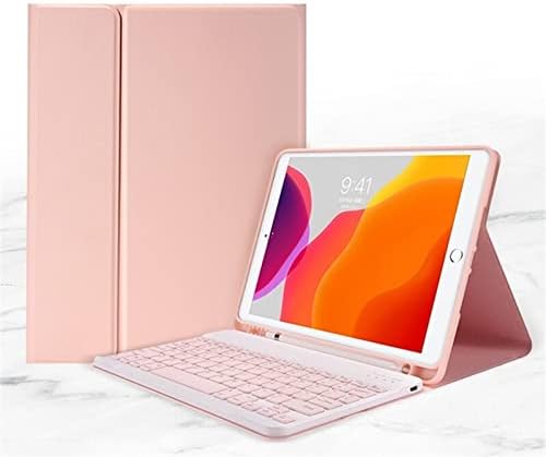 Acessórios para tablets Mylpdzsw HHF para iPad 7th 8th Generation 10.2 2020 2019, capa da caixa do teclado do touchpad para