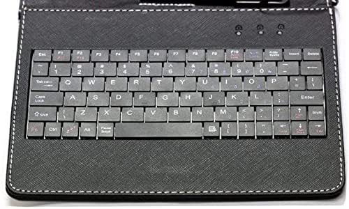 Caixa de teclado preto da Navitech compatível com o tablet Cubot Tab 10 10.1