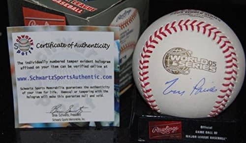 Tim Raines assinou o Chicago White Sox Schwartz Coa - Bolalls autografados