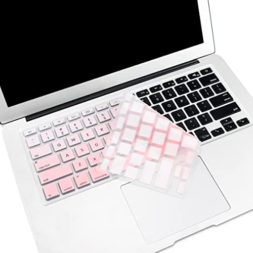 Tampa do teclado de silicone pele para MacBook Air 13 polegadas A1466 A1369 & MacBook Pro 13 15 17