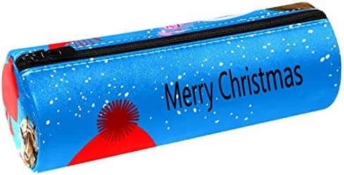 Caixa de lápis Guerotkr, bolsa de lápis, bolsa de lápis, estética de bolsa de lápis, girafa feliz natal