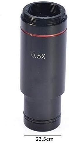 Relés SUZYN 0,5X C Montagem de montagem Microscópio 23,2mm Lente de Redução Economizada Eletrônica de Redução 0,5x Lente