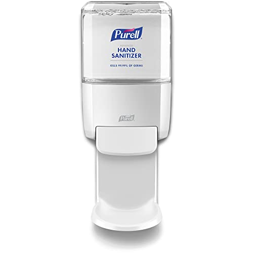 Dispensador manual de manual Purell ES4, branco, compatível com reabastecimento de 1200 ml de desinfetante para as mãos