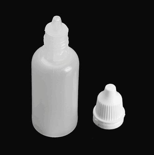 DnHCLL 10pcs 15ml Plástico vazio Plástico para os olhos para os olhos líquidos Gotes de líquidos com tampa à prova de crianças, ótimos