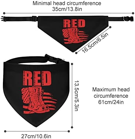Lembre -se de todos os que implantaram babadores de lenço de lenço de triângulo fofo de cachorro vermelho com fivela ajustável