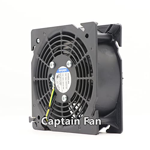 DV4600-492 EBM Papst Fan AC 115V 18/19W 240/220mA Axial Fan para gabinete