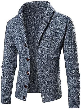 Jaquetas de Cardigan do suéter para homens outono e inverno Moda de moda solta Cardigan