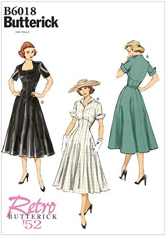 Butterick Patterns B6018E50 Modelo de costura de Misses ', tamanho E5