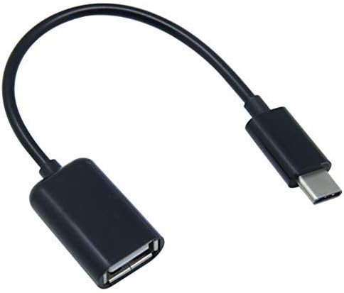 Trabalhos OTG USB-C 3.0 Adaptador para Samsung Galaxy M32 5G para funções de uso rápido, verificado e multi, como teclado,