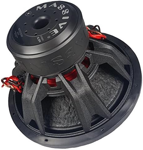 Audio maciço SummOxl154-15 polegada Subwoofer de áudio de carro, subwoofer de alto desempenho para carros, caminhões,