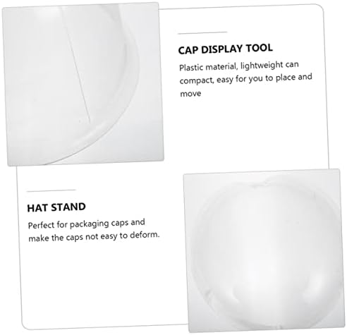 Kesyoo Hat Suporte Stand Máquina de lavagem de metal Chapéu portátil para crianças 8 PCs Capéu de cowboy Stand Cap