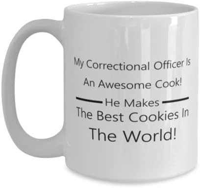 Oficial correcional Caneca, meu oficial correcional é um cozinheiro incrível! Ele faz os melhores biscoitos do mundo!, Ideias