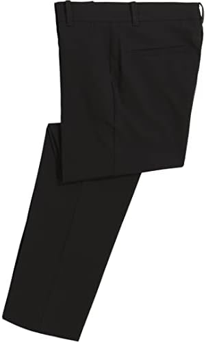 Van Heusen Boys Adaptive Flex Stretch Front Dress Calça, fechamento de velcro na abertura da cintura e perna