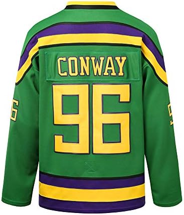 Oldtimetown Mighty Ducks Movie Hockey Jersey 90