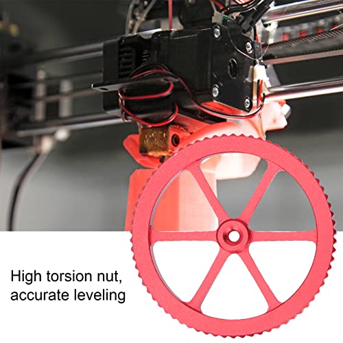 Nozes de torção manual, peças de reposição de rodas de nivelamento de impressora 3D com bocais MK8 para CR-10 Mini para Ender 3 3 Pro 3 x