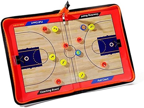 Pure Vie Vie Portátil Basquete Treinador Treina de Basquete Tactical Strateget Blackboard com marcadores de jogadores,