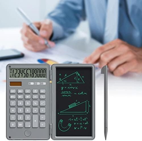 Calculadora LDCHNH e bloco de escrita de 12 dígitos de calculadoras de mesa de exibição LCD com tablet de escrita repetido