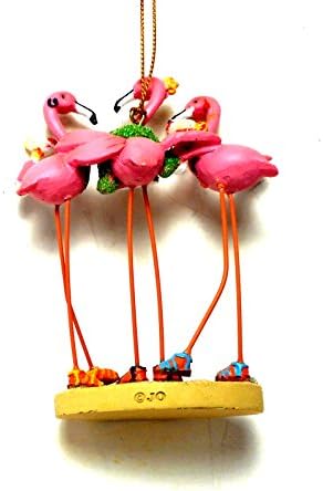 Cape Shore Girls Night Out Nirtfrie Pink Flamingos Resin Beach Ornament