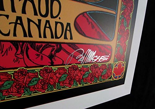 Grateful Dead Poster Art Original Record Store Dia A/P assinado à mão Bob Masse