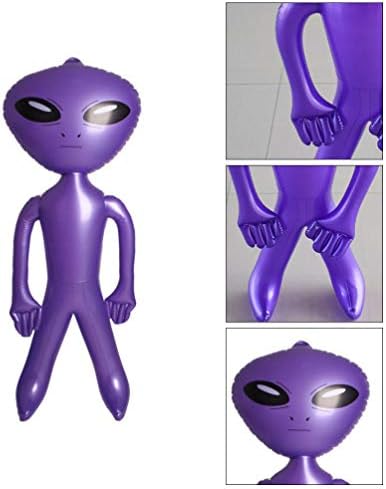 Didiseaon Halloween Decorações ao ar livre Toy alienígena inflável: Alien Blow Up Toy Inflable Marciano Alien Alien Inflate
