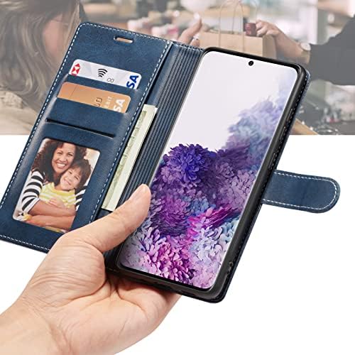 Caso da carteira XIZYO para Samsung Galaxy S20 Fe 5g Caso de couro PU para homens Caso de mulheres flip com suporte
