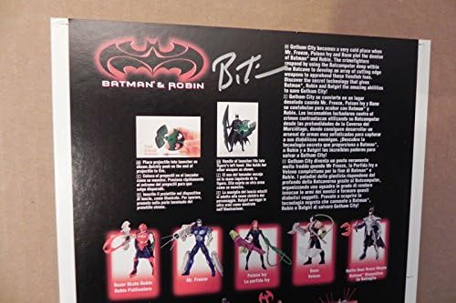 Batman Robin Batgirl Figura Produção de brinquedos ARVA BRUCE TIMM AUTOgraph CoA