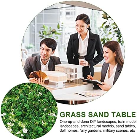 Yardwe 3pcs Meadow Turf Grass DIY Cenário artificial Tabela Artificial Lawn Fake Synthetic Outdoor Landscaper